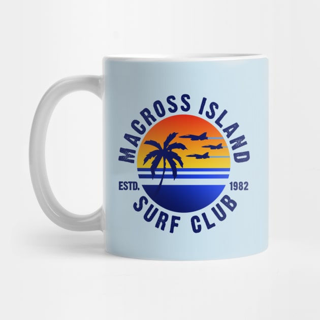 MI Surf Club V2 by PopCultureShirts